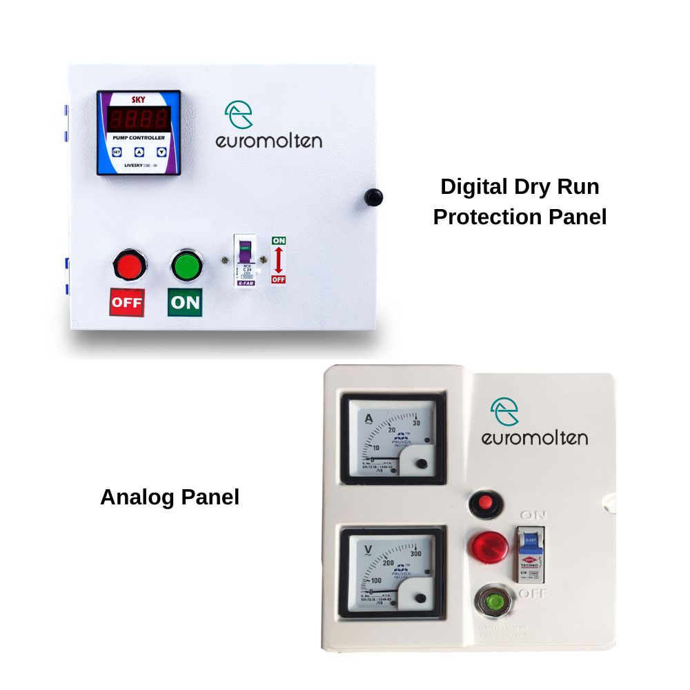 Euro Molten 1.5Hp Borewell submersible control panel